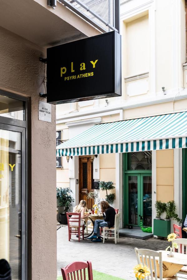 Hotel Play Psyri Atenas Exterior foto
